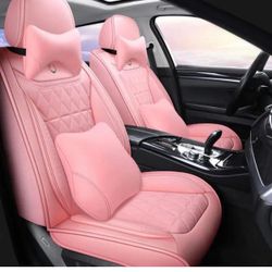 Pink Car Seats Cover 