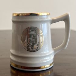 Authentic Vintage “Cornell University” Ceramic Shot Glass