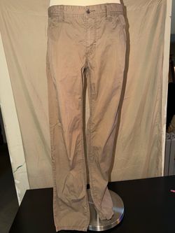 Esprit men's flat-front straight-leg pants.