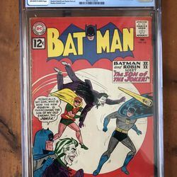 Batman #145 (1962) CGC 4.0 — O/w to White Pages; Moldoff Joker Cover and Story