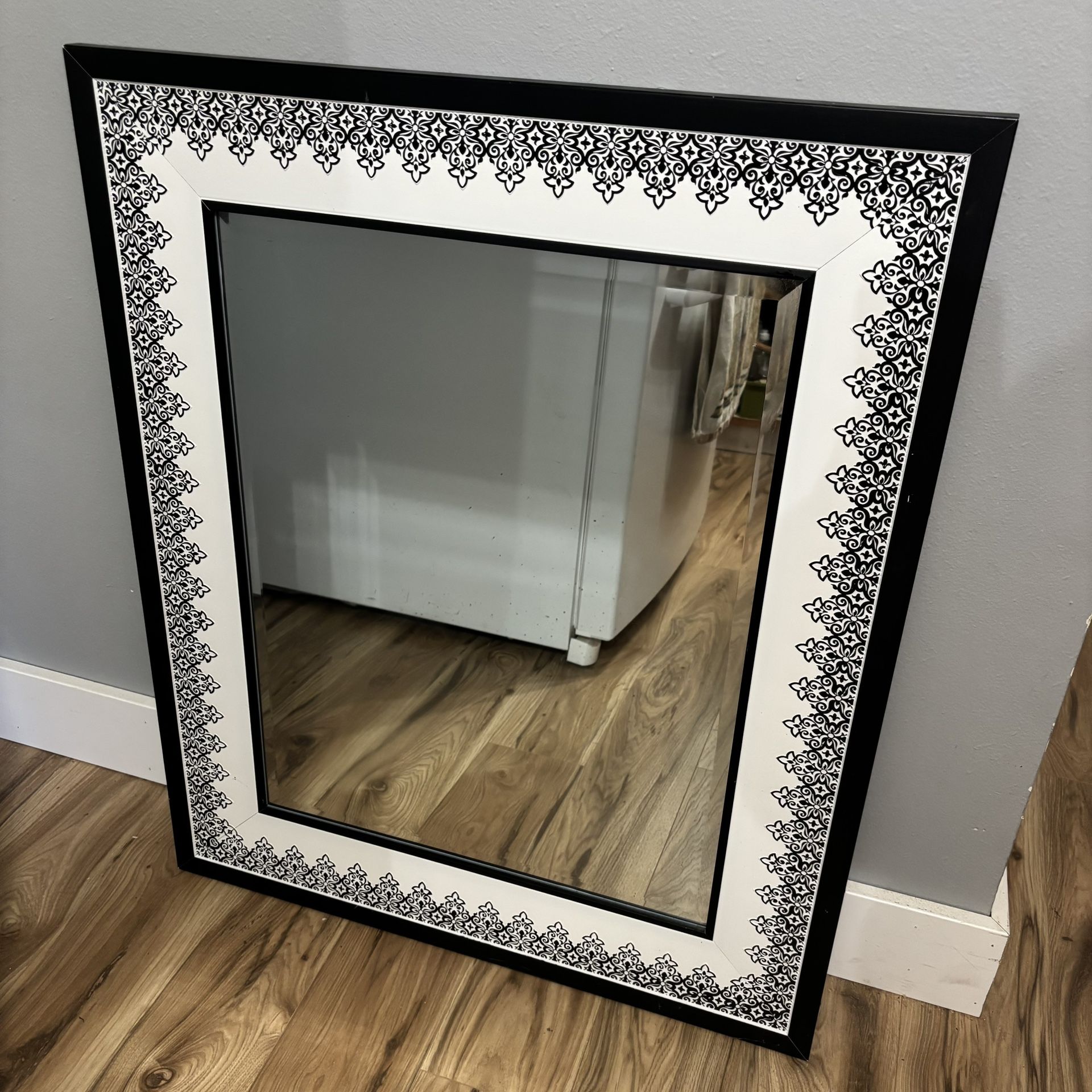 New Black And White Mirror