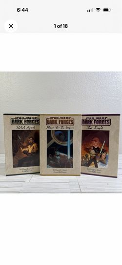 STAR WARS Dark Forces Trilogy 1(contact info removed) 1st Edition Hardcover Rare