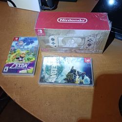 Zelda Switch Lite, Wisdom, Totk ALL SEALED