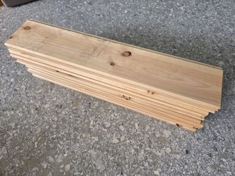 Set of 10 deck boards cut to span 24-in joists