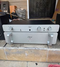 Classe Audio CP-35 Preamplifier And Classe ca 100 power amplifier- working