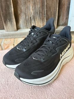 HOKA Ladies Clifton 10 Running Shoes Size 10.5 NICE!!