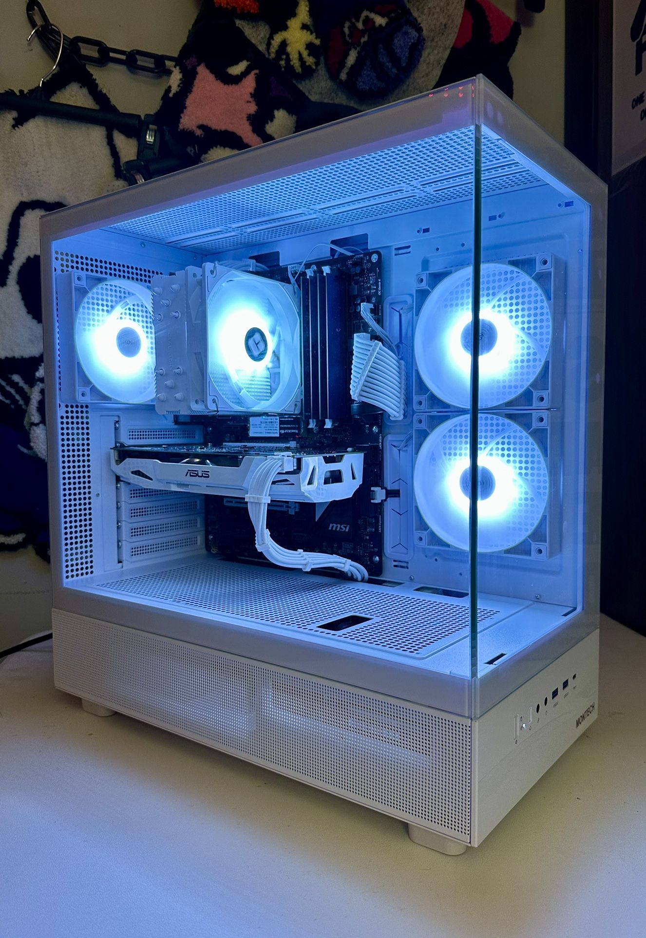 White Gaming PC ❕Negotiable