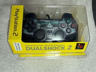 (NEW) Sony PlayStation 2 DualShock 2 Controller Slate Gray