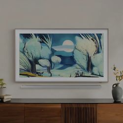 65-inch SAMSUNG QLED The Frame 4K Smart TV UHD HDR (2025 Model)