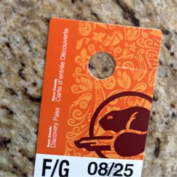 Parks Canada Discovery pass