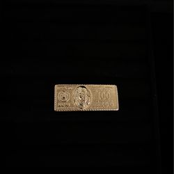 Gold Benjamin Bill Ring