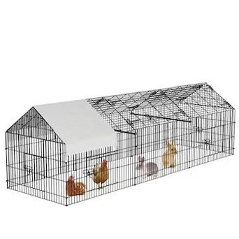 Large Metal Chicken Coop