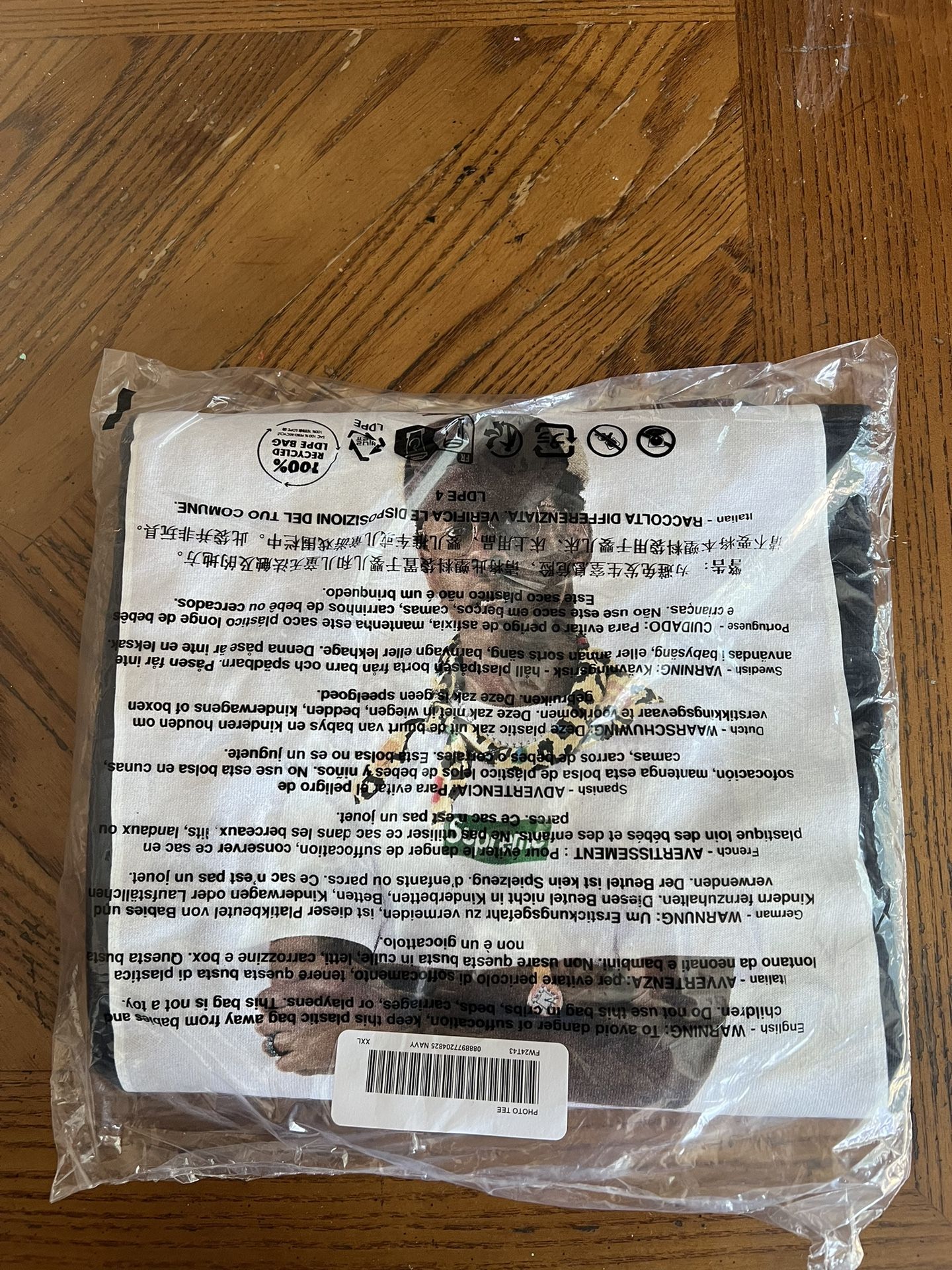Supreme Tyler The Creator Tee Navy Size XXL
