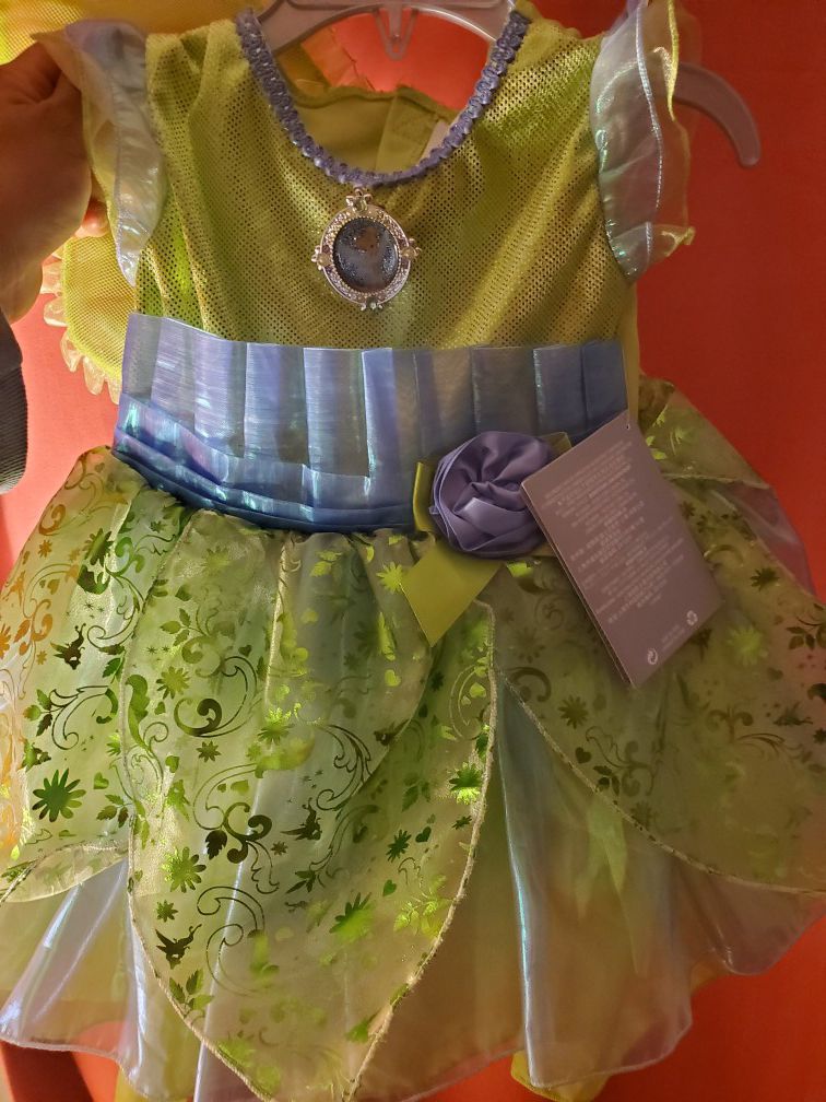 Brand new Disney store Tinkerbell costume