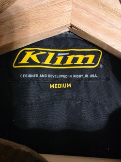 Klim waxed motorcycle jacket