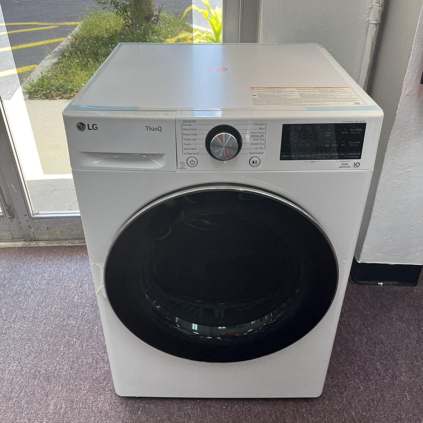 24” Dryer -LG Open Box  24” Dryer With 1 Year Warranty 