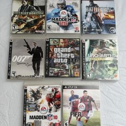 PS3 PlayStation 3 Video Games Lot