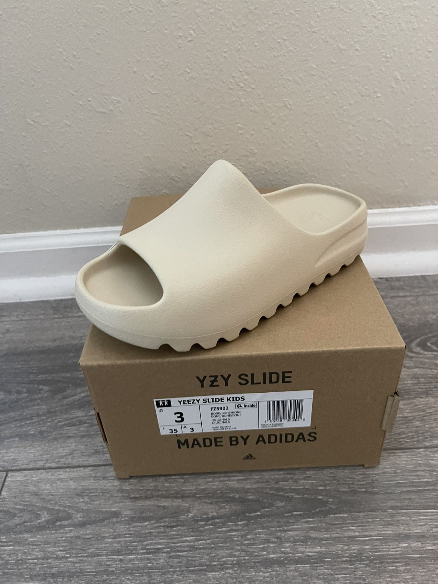Yeezy Slide Bone Size Kids