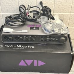 Avid Pro Tools MBOX PRO High Resolution 8x8 Audio Interface