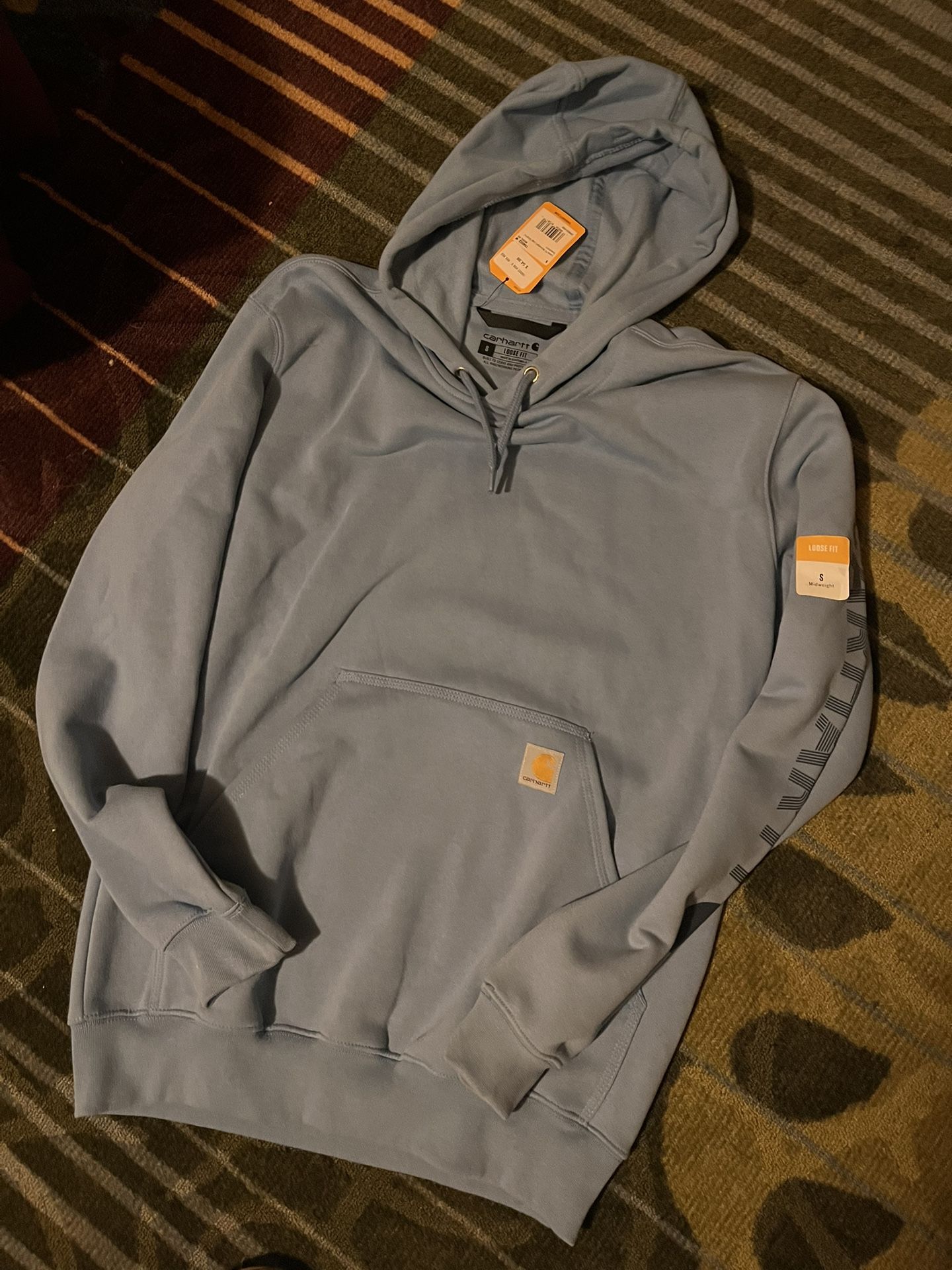 Men’s Small Loose Fit Carhartt Hoodie