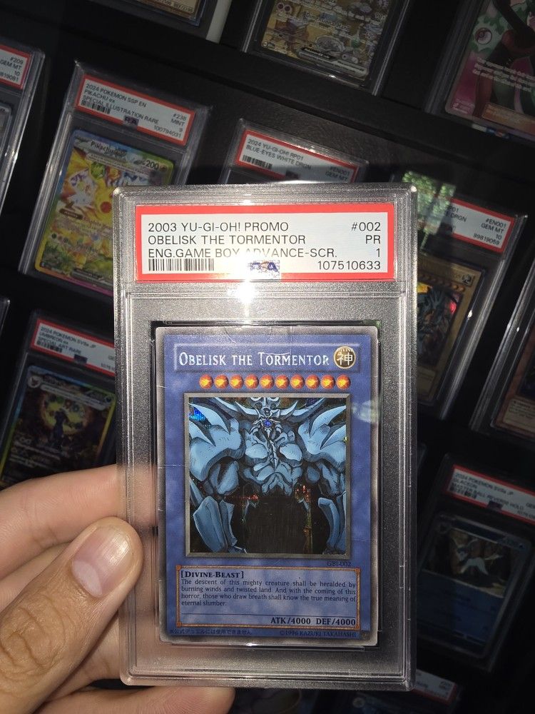 2003 YU-GI-OH! PROMO #002 OBELISK THE TORMENTOR https://offerup.com/redirect/?o=RU5HLkdBTUU= BOY ADVANCE-SCR