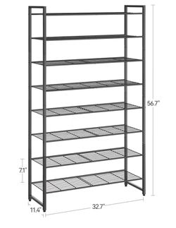 Wire shoe rack