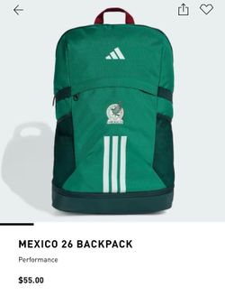 Adidas Mexico 2026 World Cup Soccer Backpack