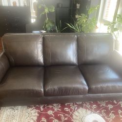 Abbyson Leather Couch