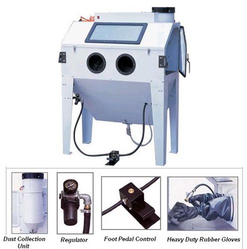 New 420L Industrial Sand Blaster Cabinet Completed With...