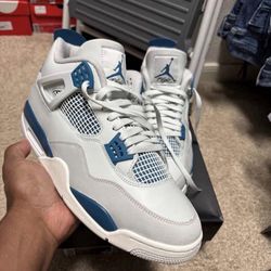 Jordan MILITARY BLUE 4 size 13 WORN ONCE