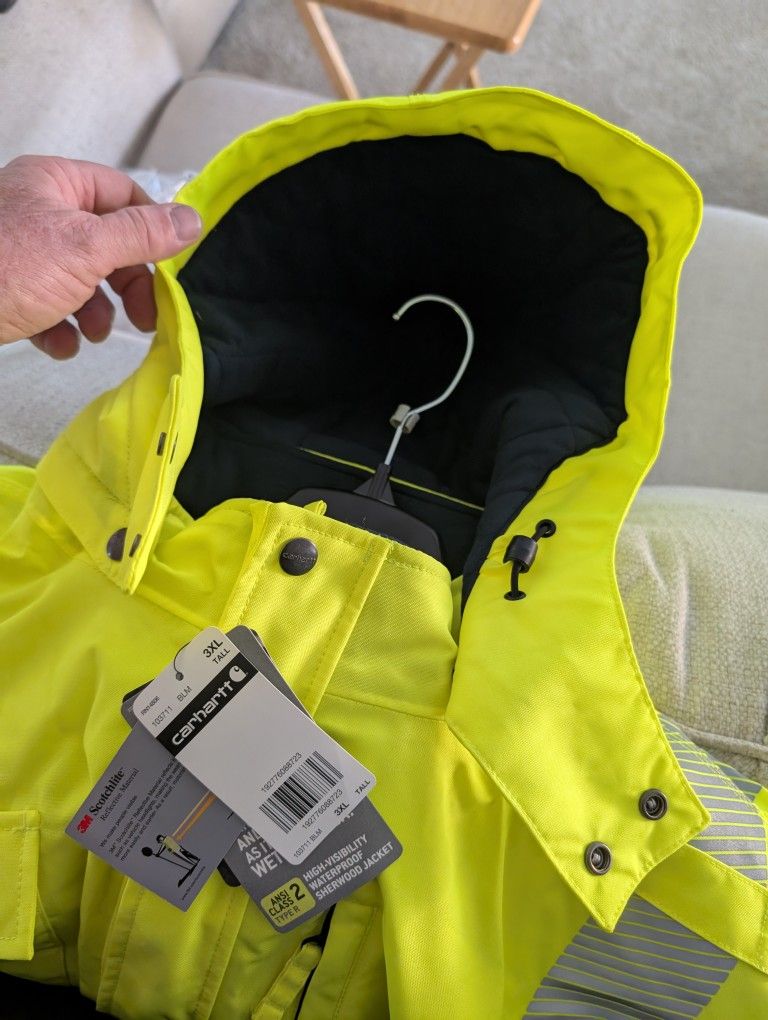 Carhartt High Visibility Waterproof Insulated Jacket