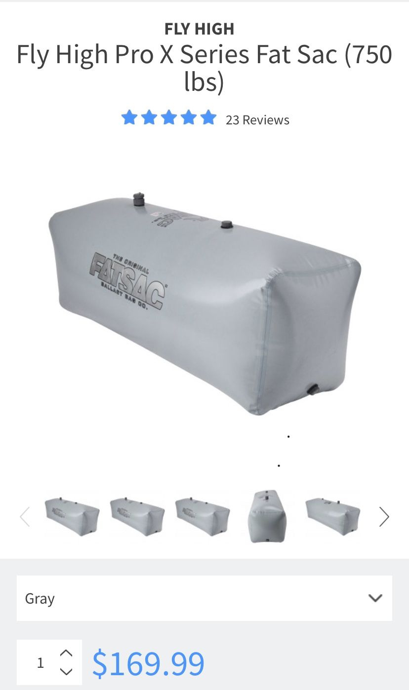 Fat Sac -Pro X Series Ballast Bag (750lb)
