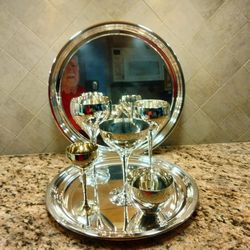 Mid-1900's Silver Barware Set Like New Condition