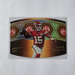 2025 Panini Revolution Patrick Mahomes Ring Bearers Die Cut Insert