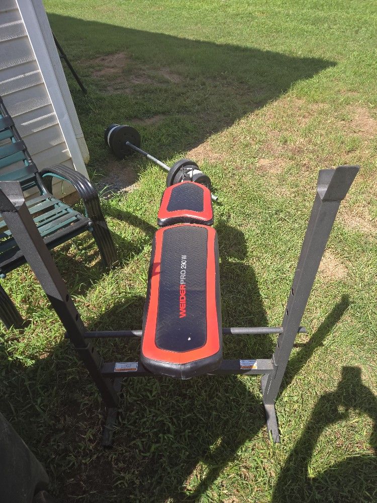 Workout Bench Multiple Settings 
