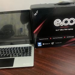 Evoo  14.1”  Laptop Computer 