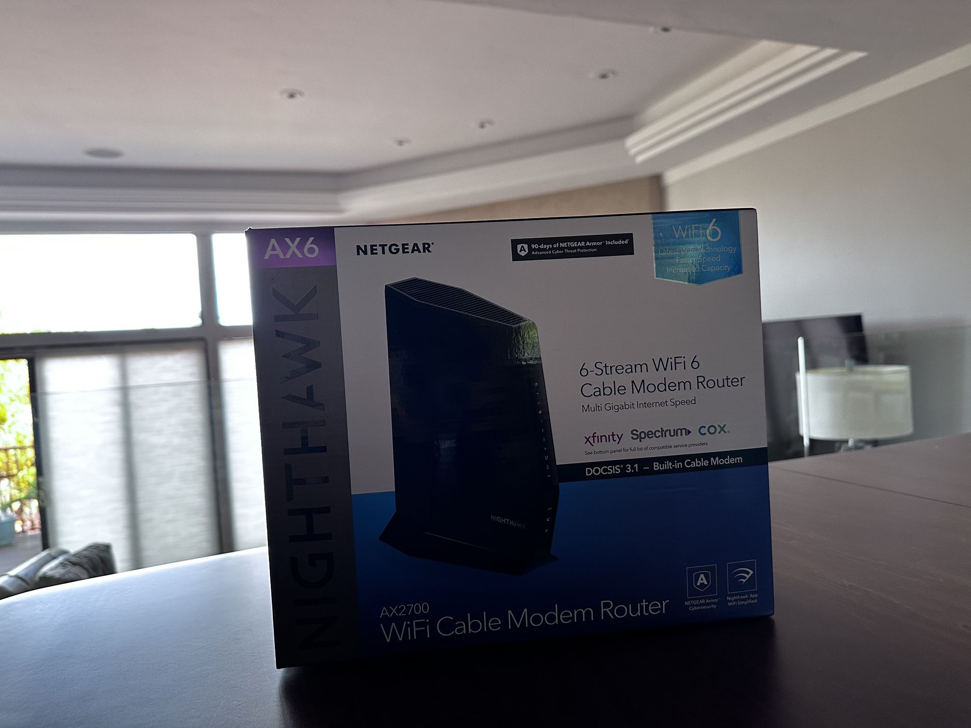 Netgear Nighthawk AX6 Cable Modem Router