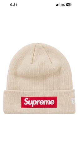 Supreme New Era Box Logo Beanie