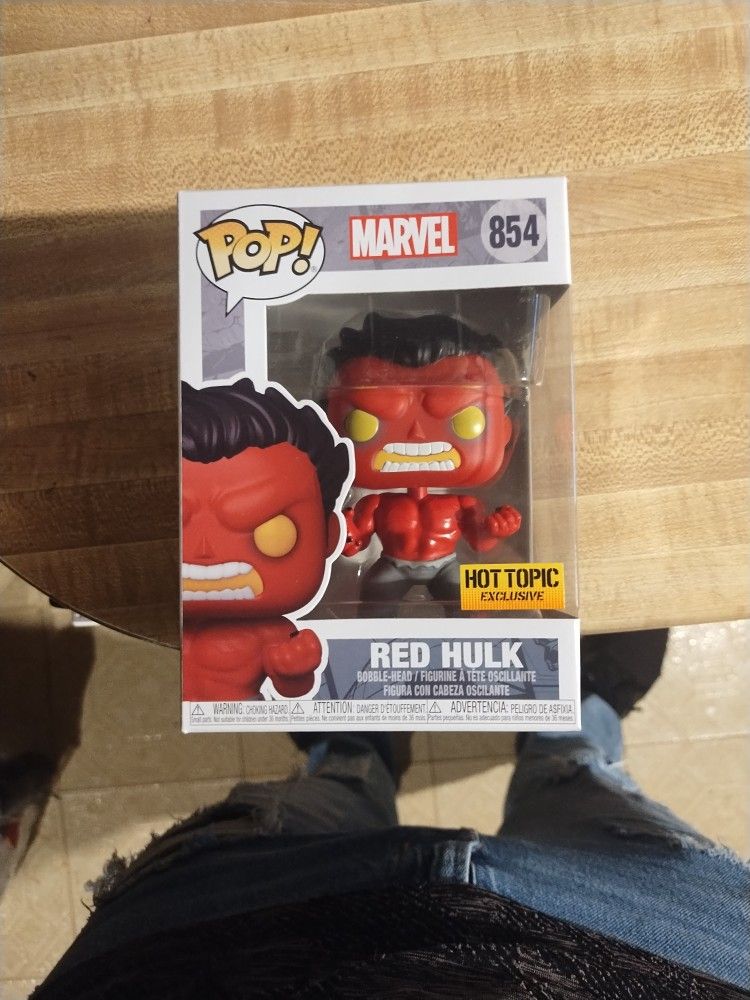 Red Hulk Hot Topic Exclusive
