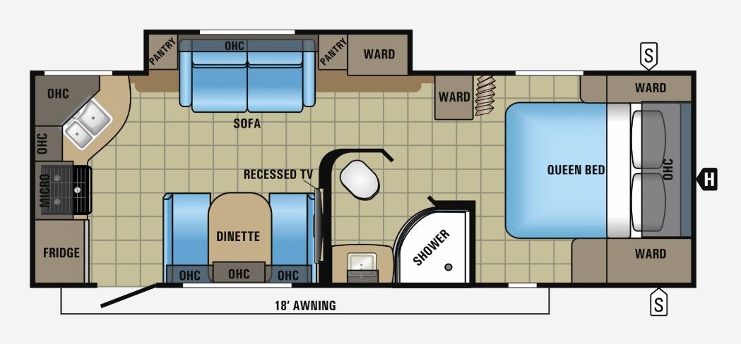 2016 White Hawk 24RKS By Jayco