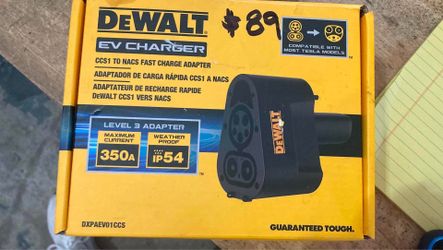 DeWalt EV Charger CCS1 to NACS