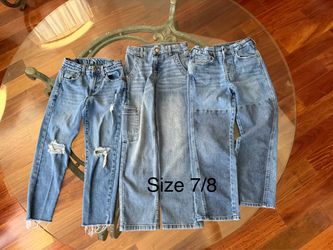 Bundle jeans girls size 7