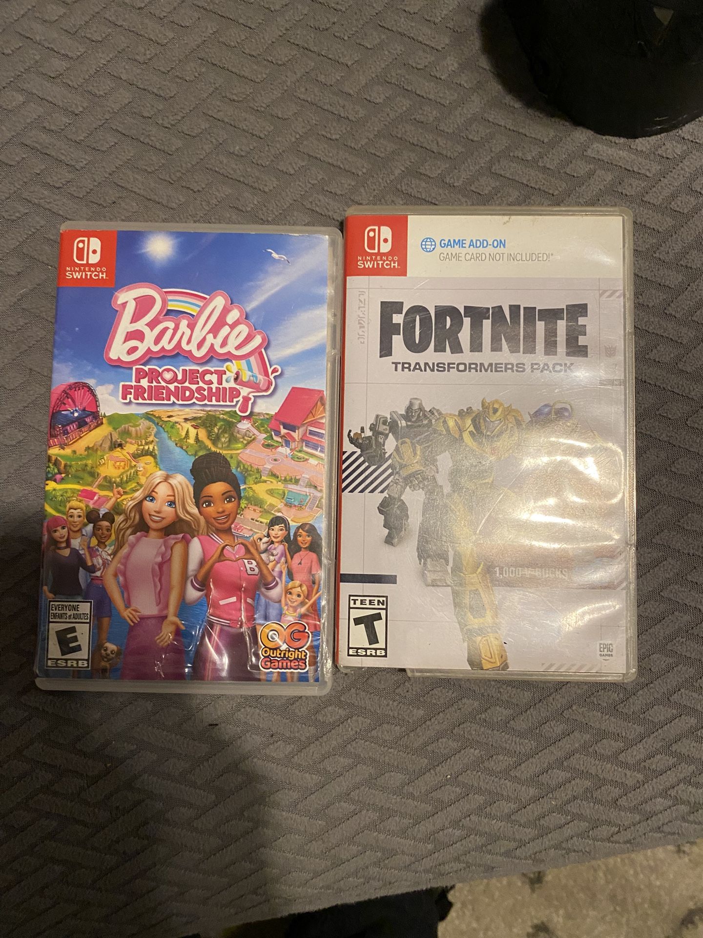 Barbie Game And Fortnite