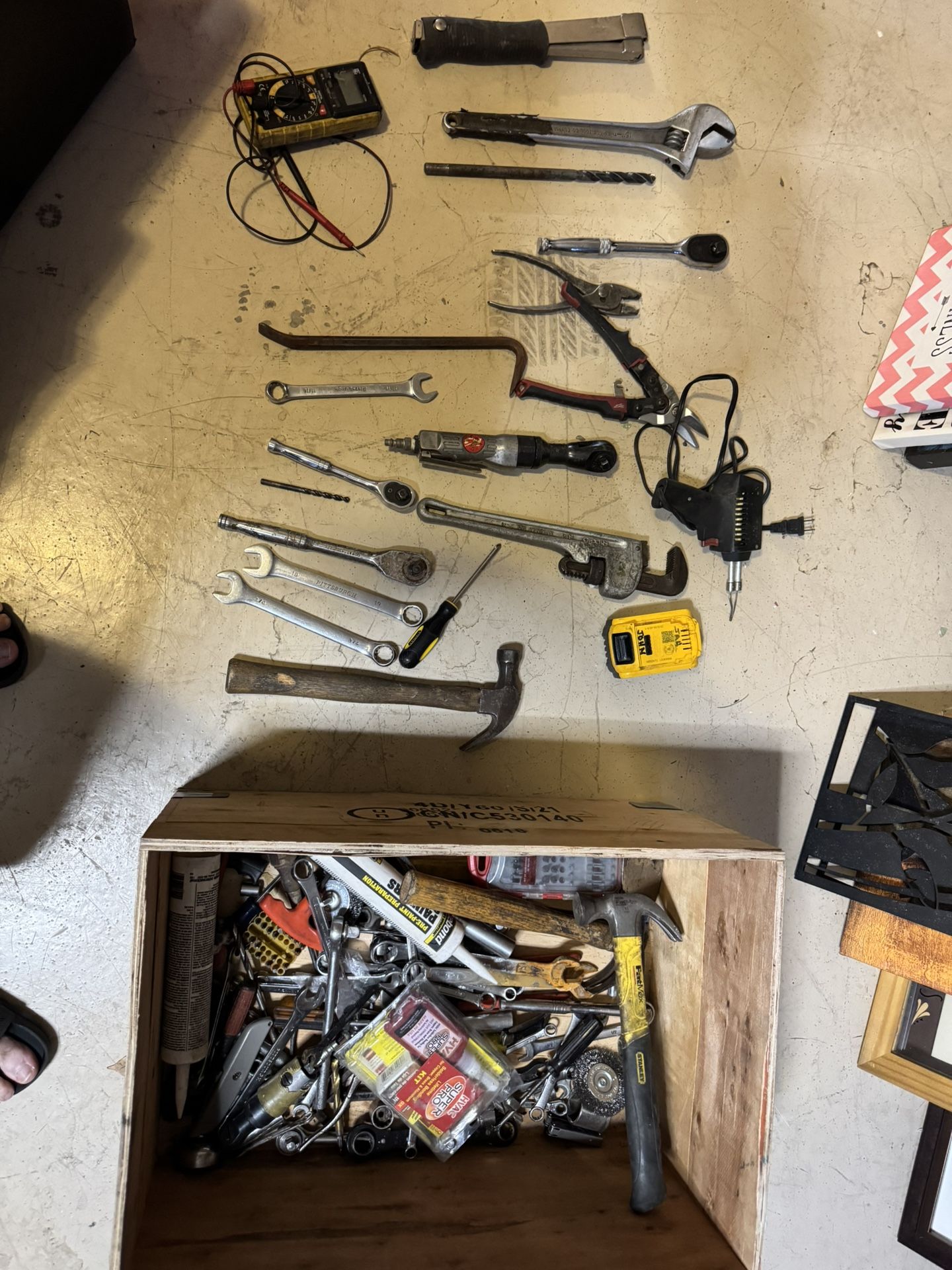 Large Box Misc Hand Tools