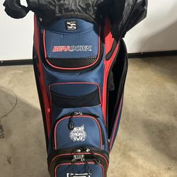 WinCraft Arizona Wildcats Bucket III Cooler Cart Golf Bag 14 way top Raincover