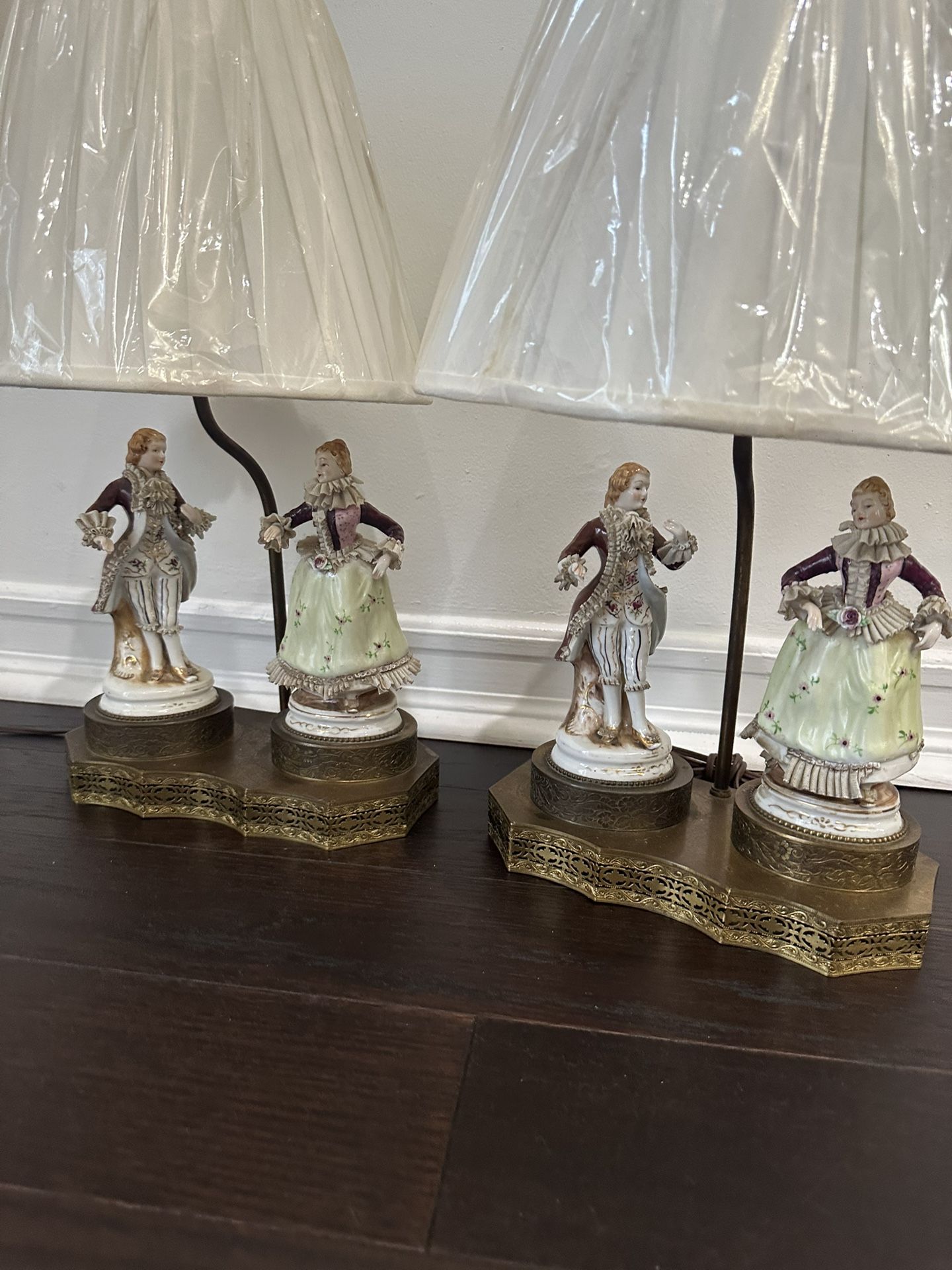 Set Of Antique Night Lights