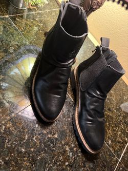 Blowfish Malibu Black Chelsea Ankle Boots – Women’s Size 9