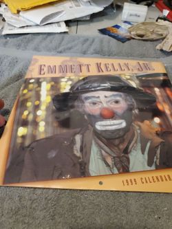 Emmett Kelly Jr. 1999 Wall Calendar