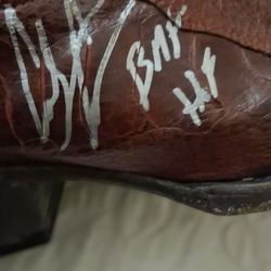 Ostrich Westetn Boots Sighned