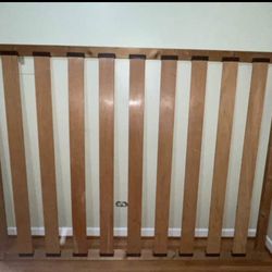 Golden Brown Wooden Bed frame 